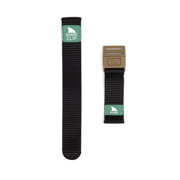 Shark Classic - Strap Kit - Clip - BLACK/MINT