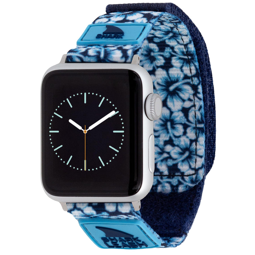 Preview Watch - APPLE WATCH™ LEASH STRAP BLUE HIBISCUS