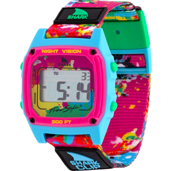 Shark Classic - Strap Kit - Clip - Neon Splatter