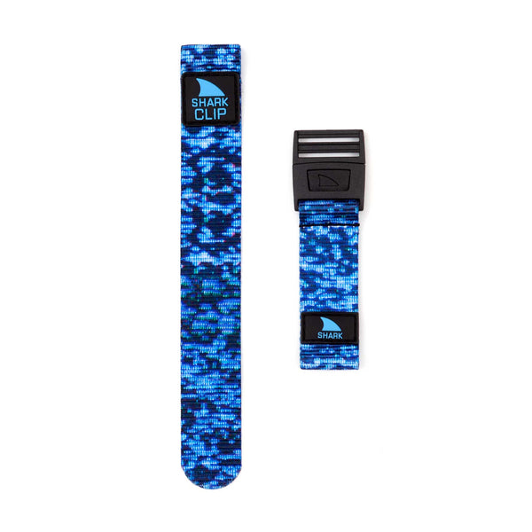 STRAP KIT - CLIP - BLUE SHOCKWAVE